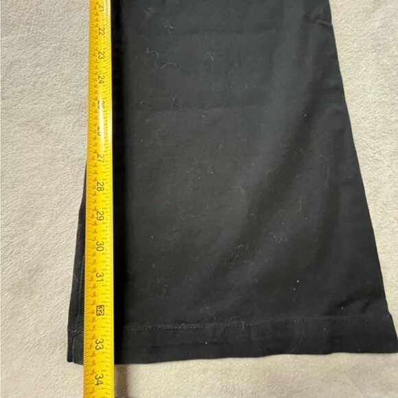 Michael Kors Black Stretch Flared Leg Pants - Tall - Picture 13 of 14